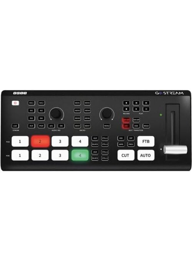 OSEE GoStream Deck HDMI/USB Live Streaming Video Switcher - Image 1